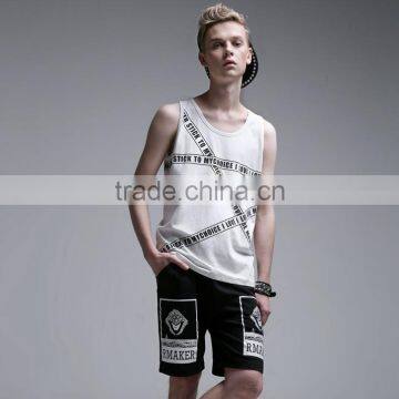 New Men's T-Shirt Tank Top In Gym Muscle Singlet Low Price Tank Top Mens Sports photo-4