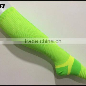 Florescence color 20-30 mm/hg sexy japanese sport running compression stocking