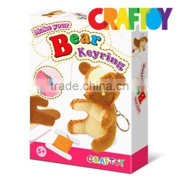 Teaching Material Make Your Sewing Bear Keyring Low Price photo-2