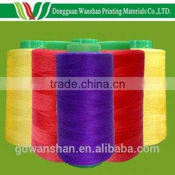 Cheap price recycled material book binding polyester knitting sewing thread