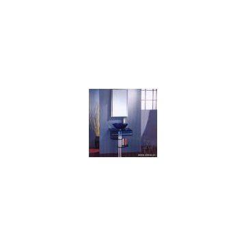 Sell Tempered Glass Basin and Sink (Blue)