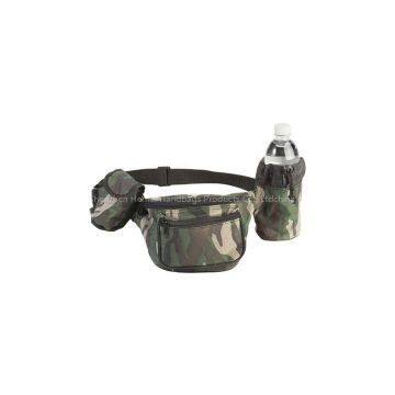 Camouflage 3-Zipper Waist Bag