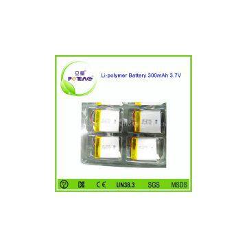 Ultrathin Lipo Battery 3.7V 300mAh 283436 photo-2