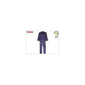 Multi Pocket Anti Static / Fire Resistant Coveralls XL / XXL For Autumn