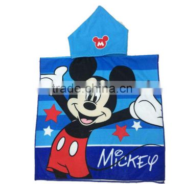 Micofibre beach kids hooded towels