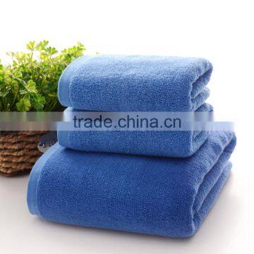 Soft custom logo 100% cotton hotel bathroom towels