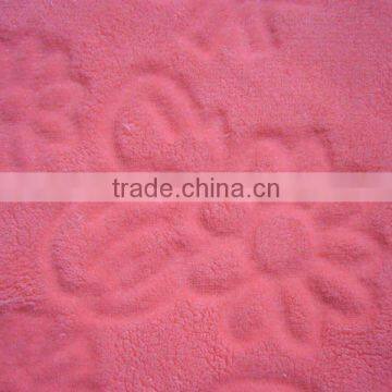 New fashion arrived 100 polyester coral fleece fabric, PV fleece