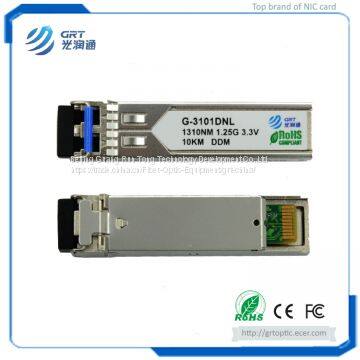 G-3101DNL SFP 1.25G 10km Optical Transceiver Module Based on SMF Single Mode photo-5