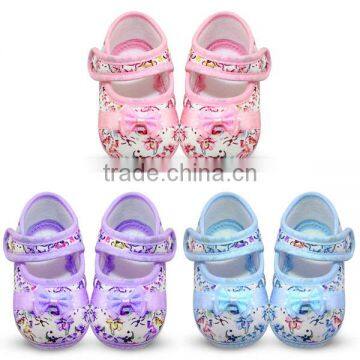 fancy beautiful butterfly flower summer baby shoes for girl