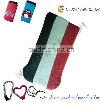 beautiful,fashionable cell phone pouch, holder. case