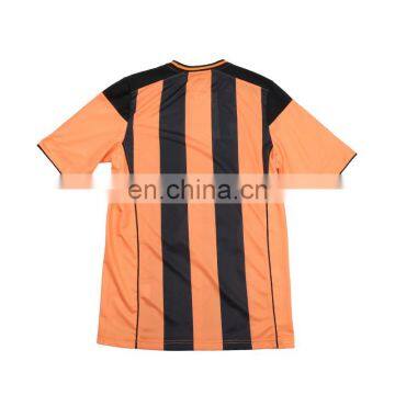 Customized Soccer Team Logo Embroidered Patch Striped Soccer Jersey photo-2