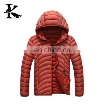 Mens outdoor wear winter down nylon jackets