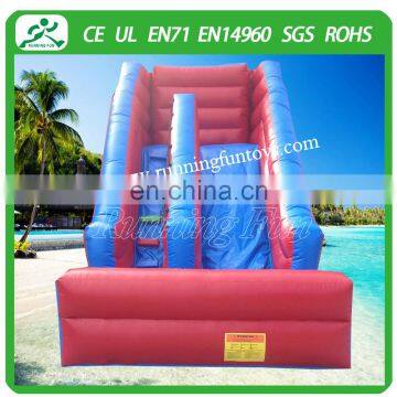 Inflatable game toys used playground inflatable dry slides for sale