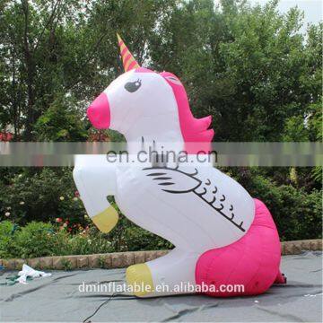 Giant Inflatable Horse With LED for Park Decoration