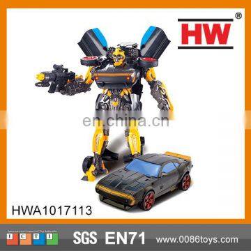 New Product 40CM Plastic Robot Toy transform Car robot car