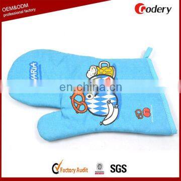 High quality custom cotton kitchen oven glove