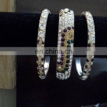 Indian Vintage Style Crystal Bangle