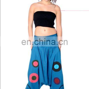 india hip hop harem pants Traditional and comfort designer fashion Ladies Capri Trousers