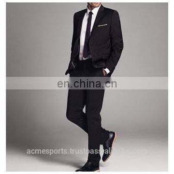 Black Polyester Suit