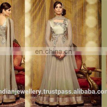 Anarkali Salwars, Salwar Kameez Designer Suits Manufacturer, Anarkali Salwars Kameez Suit Exporter photo-4