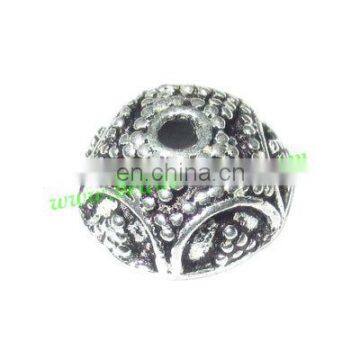 Silver Plated Caps, Size: 4.5x10mm, Weight: 0.88 Grams. BMSPCP025