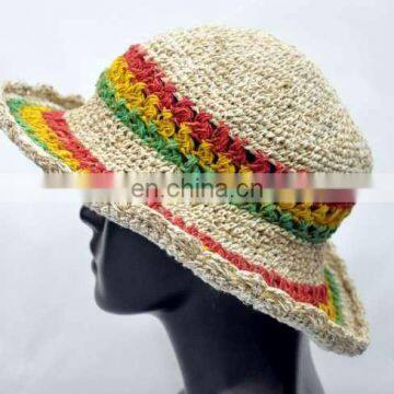 Rasta wire Brim hat