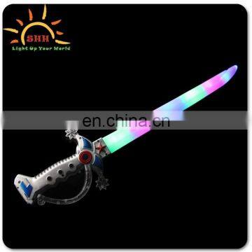 new product kid toy led light Halloween light up plastic sword toy