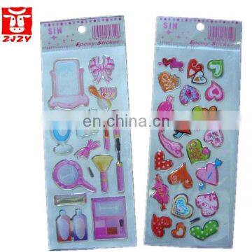 hot sale custom epoxy stickers