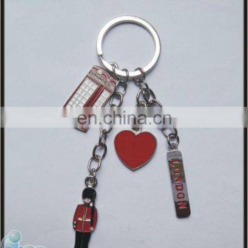 Custom Souvenir items keychains Charms Key tag