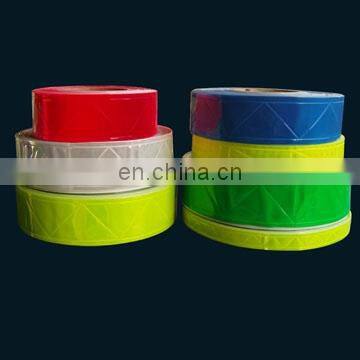 Reflective PVC sew on tape PVC Road Traffic Reflective Sheeting