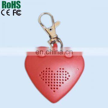 New Design Heart Voice Recorder for Music Box or Keychain