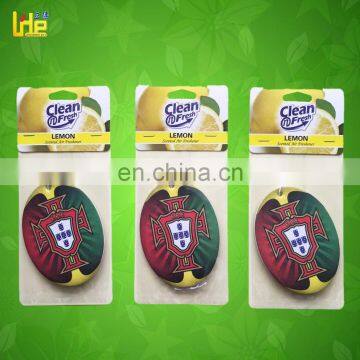 Lily scent logo printed paper air freshener for pub