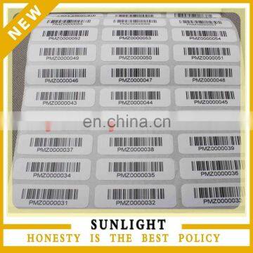 A4 paper thermal barcode sticker label