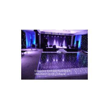 led starlit dance floor Acrylic dancing floor panel