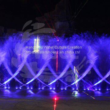 Fantasic Outdoor Water Fountain Music Dancing Fountain Show