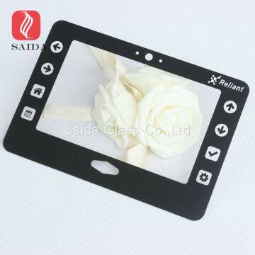 Custom Anti Glare AG Anti Glare Tempered Glass 0.55-3.0 mm for Industrial 8” Touch Screen Navigation photo-2