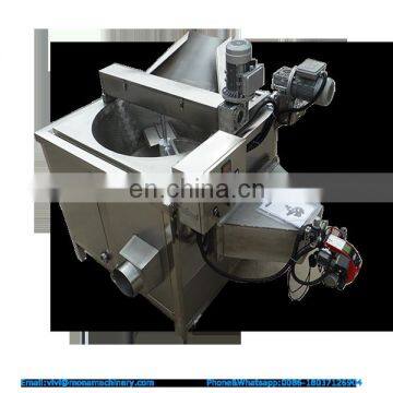 Automatic Mixing Automatic Discharging banana chips gas electric deep french fryer
