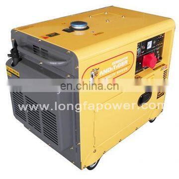 6.5KW 220V/380V Three Phase Air-Cooled Portable Kipor Silent Diesel Generator (Prices)