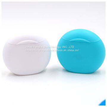 Factory round shape dental floss with mint flavor