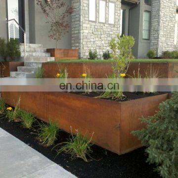 Outdoor Corten Steel Retaining Wall/garedn Edging/fencing for Landscaping photo-4