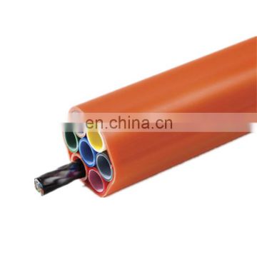 GCYFTY duct micro air blown fiber optic cable air-jetting into single or bundled micro-duct pathways