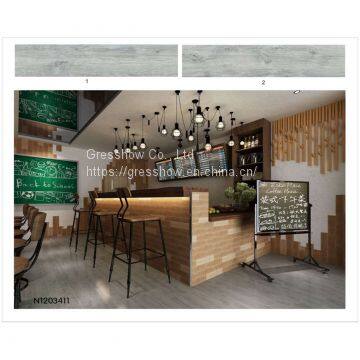 40*8in Scratch Resistant Porceline Wood Wall Tile