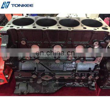 China made 4HK1 engine cylinder block ZX210-3 excavator engine block engine parts