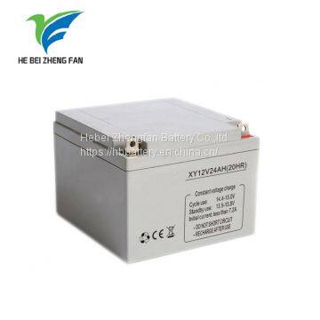 sealed 12v 24ah 20hr lead acid battery, vrla security  battery 24ah solar battery rechargeable traffic light  battery