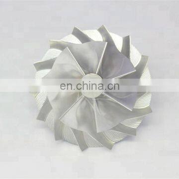 S300 64.50/88.55mm 7+7 blades high performance turbocharger milling/aluminum 2618/billet compressor wheel