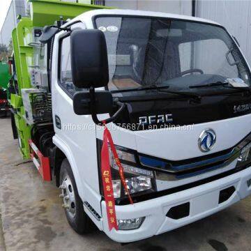 Dongfeng Small Dolly Card 5 Square Barrel Type Garbage Truck photo-2