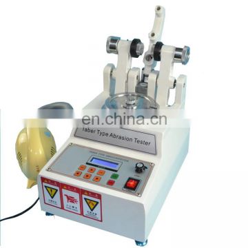 Environmental plywood abrasion testing machine plastic surface rubber tester