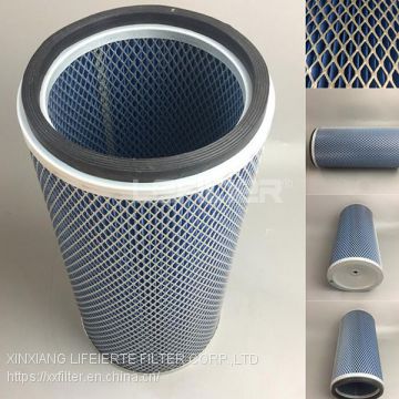 Powder Coating  Dust Collector Polyester Pleated Cartridge Air Filter