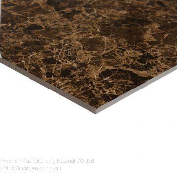 Dark Emperador Porcelain Glazed Tile 60x60cm photo-3