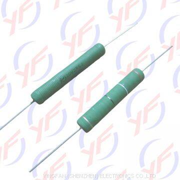 Plug-in 5Watts wire wound anti-pulsed resistor for soft-starting